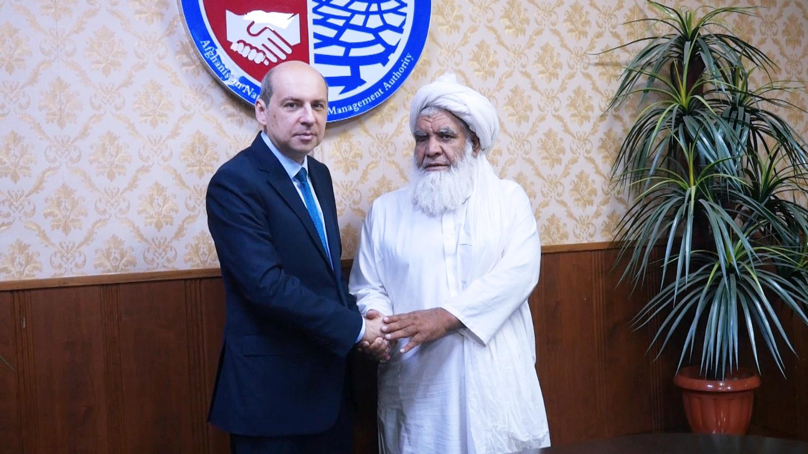 The Acting Head of ANDMA had a Meeting with the Ambassador of the Russian Federatio