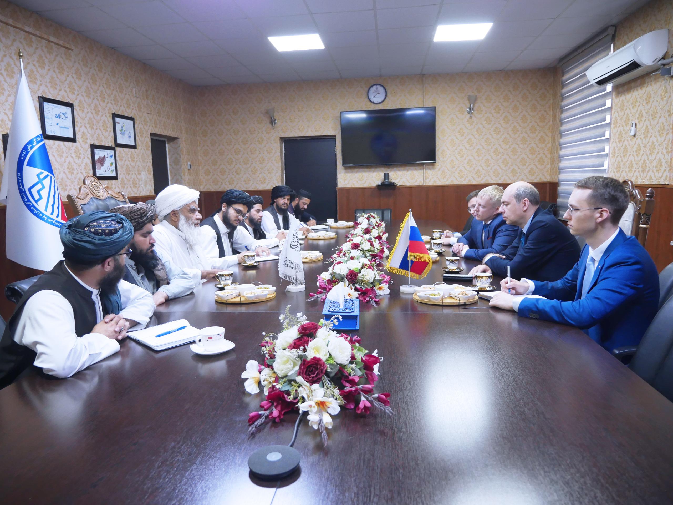 The Acting Head of ANDMA had a Meeting with the Ambassador of the Russian Federatio