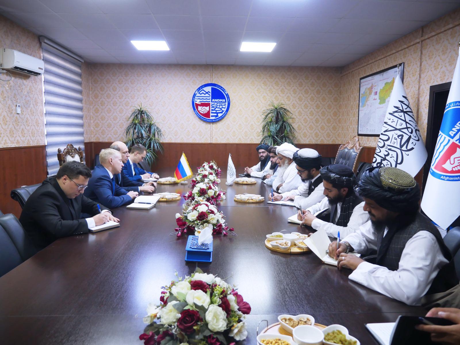 The Acting Head of ANDMA had a Meeting with the Ambassador of the Russian Federatio